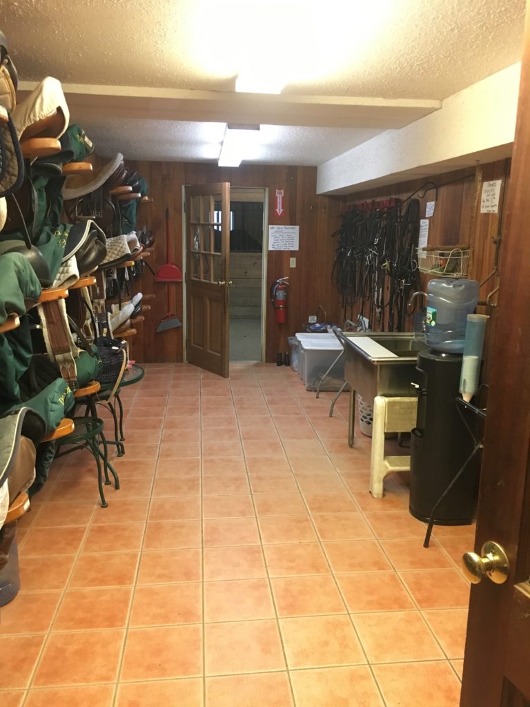 Heated Tack Room